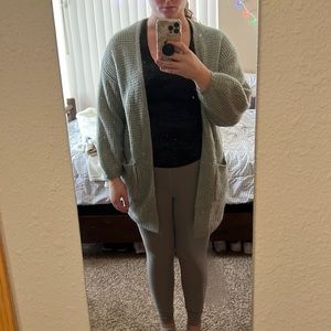 American eagle green sweater